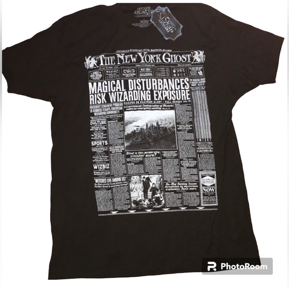 Fantastic Beast t shirt‎ unisex Large